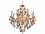 Elegant Lighting St. Francis Royal Cut Chrome & Crystal Eight-Light 26'' Wide Chandelier  EG2016D26C