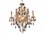 Elegant Lighting St. Francis Royal Cut Chrome & Crystal Six-Light 24'' Wide Chandelier  EG2016D24C