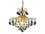 Elegant Lighting Toureg Royal Cut Chrome & Crystal Six-Light 16'' Wide Mini Chandelier  EG8000D16C