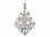 Elegant Lighting Verona Royal Cut Chrome & Golden Teak 25-Light 43'' Wide Grand Chandelier  EG7825G43CGT