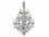 Elegant Lighting Verona Royal Cut Chrome & Crystal 25-Light 43'' Wide Grand Chandelier  EG7925G43C