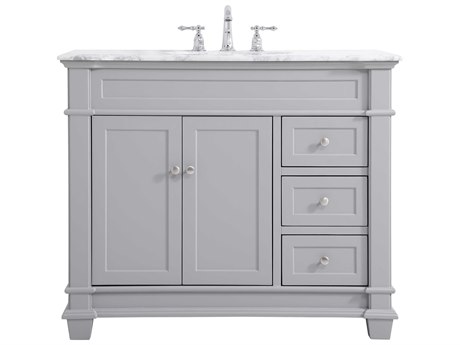 Elegant Lighting Wesley Grey 42" Vanity