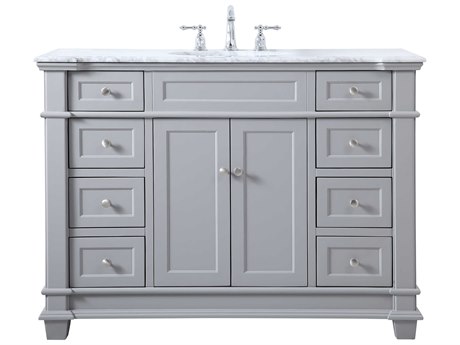 Elegant Lighting Wesley Grey 48" Vanity
