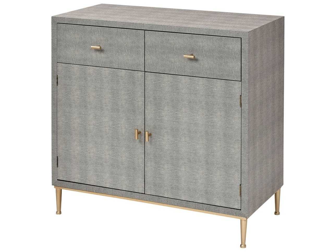 Elk Home Grey / Gold Accent Chest EK3169102