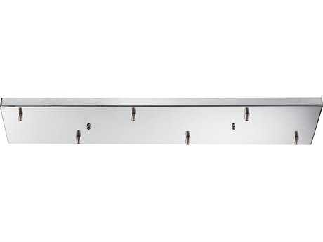 Elk Home Polished Chrome 6 - Light Rectangular Canopy