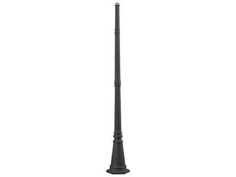Elk Home Charcoal Outdoor Post