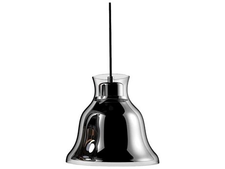 Elk Home Bolero 1-Light Chrome Glass Bell Mini Pendant