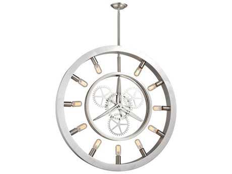 Elk Home Chronology 11-Light Brushed Nickel Round Chandelier