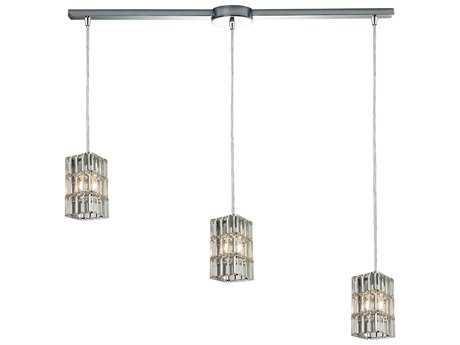 Elk Home Cynthia 3-Light Polished Chrome Island Pendant