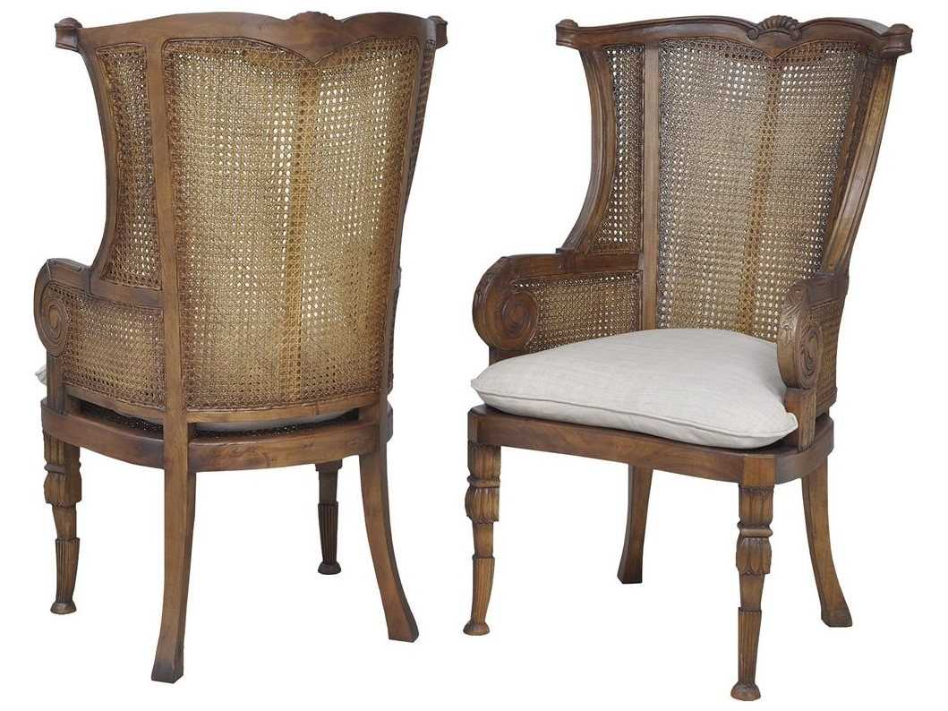 Elk Home Signature Stain Arm Dining Chair (Set of 2) EK6915513P