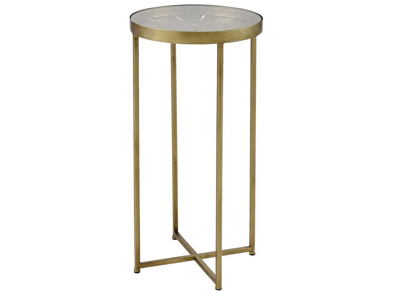 Elk Home Gold 12 Wide Round End Table 351 10774