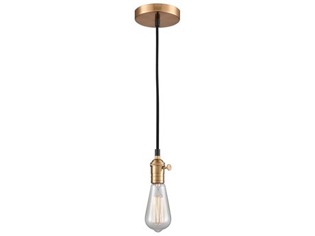 Elk Home 1-Light Dark Nickel Mini Pendant