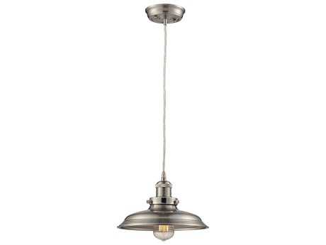 Elk Home Newberry 1-Light Satin Nickel Linear Mini Pendant