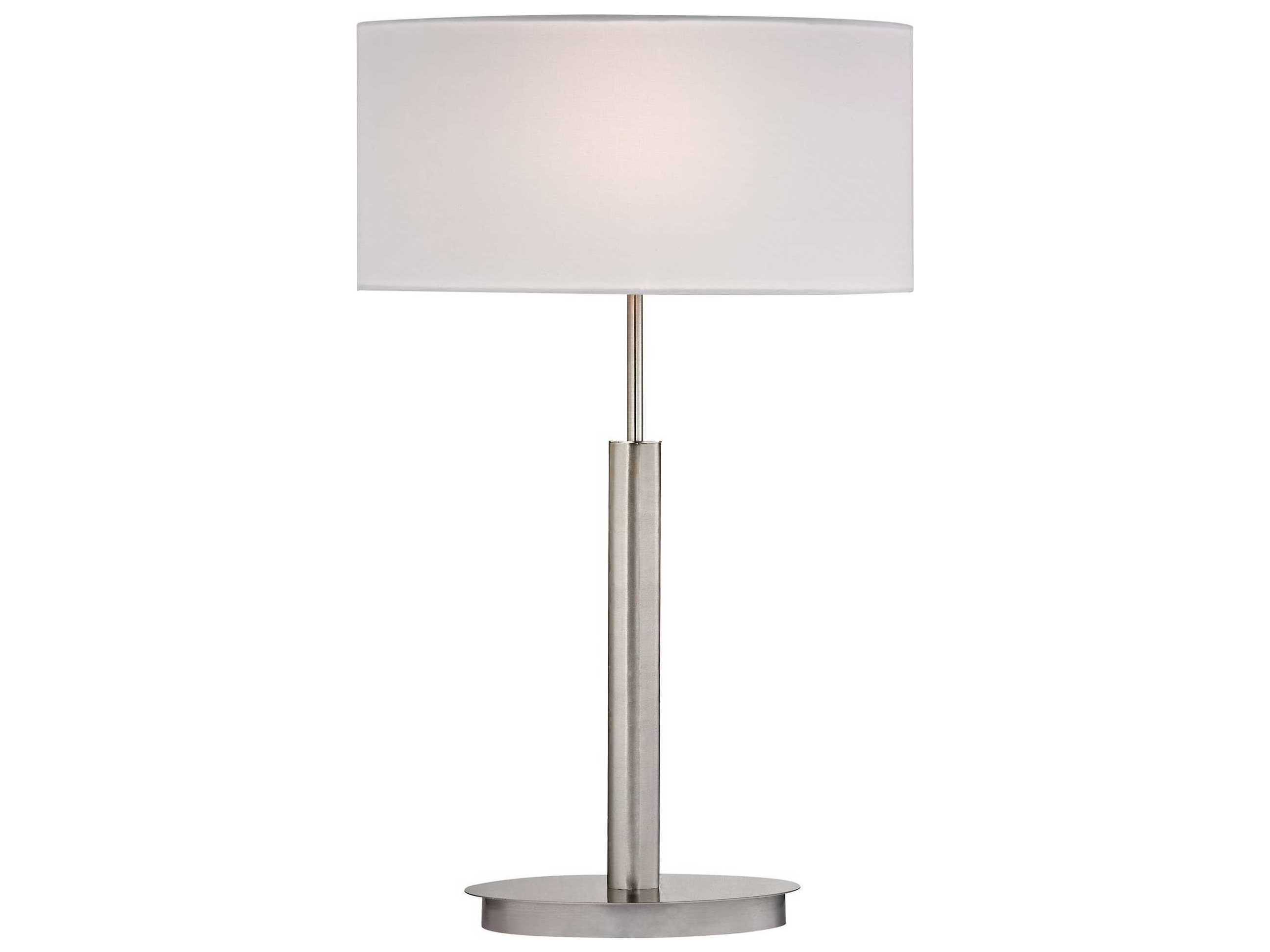 Elk Lighting Port Elizabeth Satin Nickel LED Table Lamp EKD2549HUED