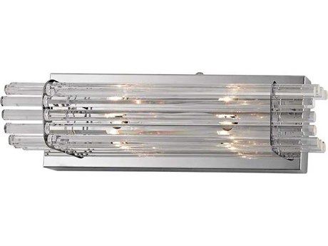 Elk Home Quebec 2-Light Chrome Crystal Vanity Light