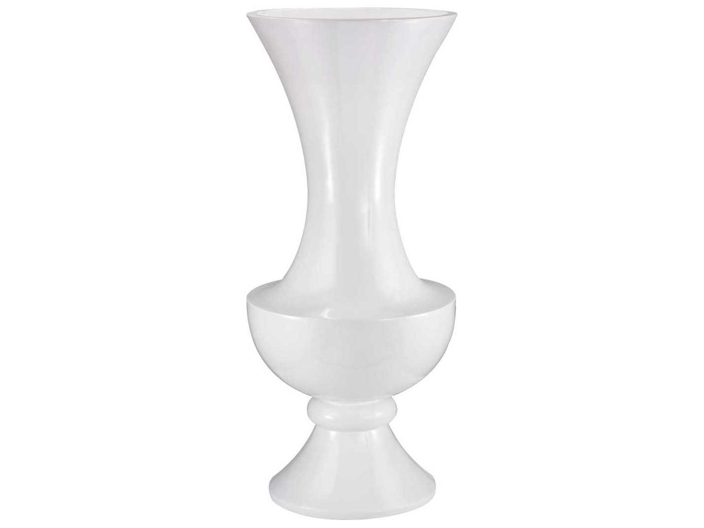 Elk Lighting Wide Urn Gloss white Planter | EK166004