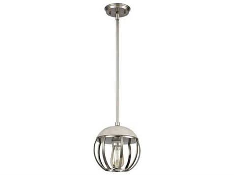 Elk Home Urban Form 1-Light Brushed Black Nickel Globe Mini Pendant