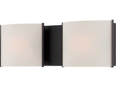 Elk Home 2-Light Oil Rubbed Bronze Glass Vanity Light