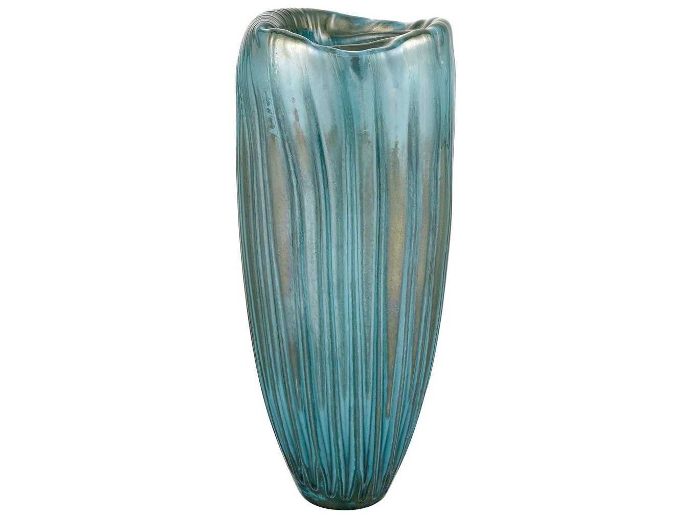 Elk Home Aqua Blue Grey Vase 4154 080