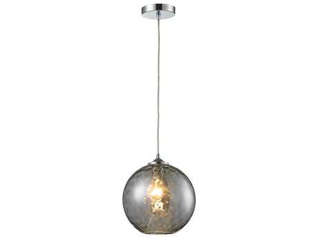 Elk Home Watersphere 1-Light Polished Chrome Glass Globe Mini Pendant
