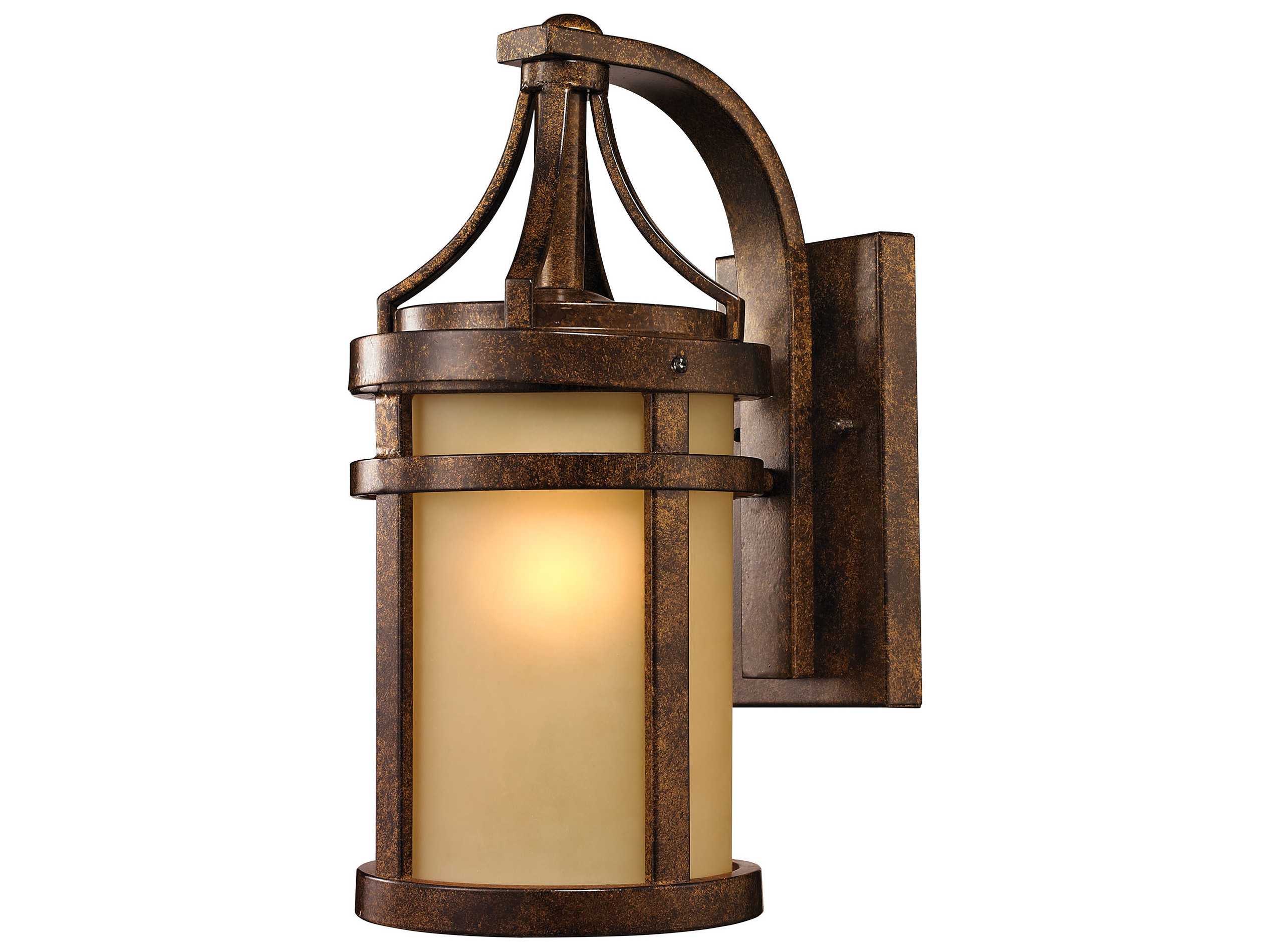 Elk Lighting Winona Hazelnut Bronze 7 Wide Outdoor Wall Light Ek450961