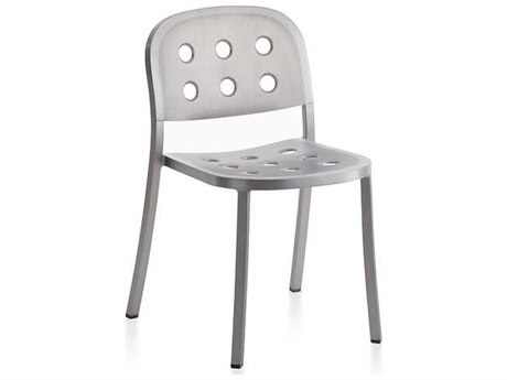 Emeco By Jasper Morrison Silver Side Dining Chair