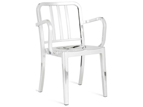 Emeco Heritage Silver Arm Dining Chair