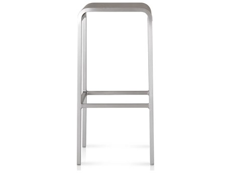 Emeco Norman Foster Brushed Aluminum Bar Stool