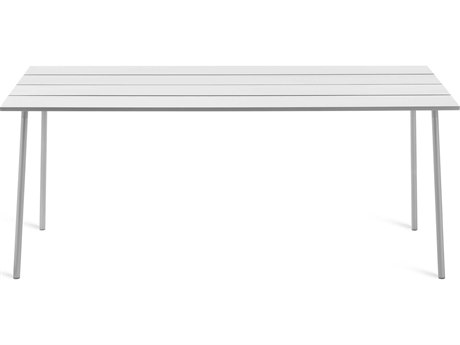 Emeco Run By Sam Hecht And Kim Colin Aluminum Anodized Rectangular Metal Bar Table