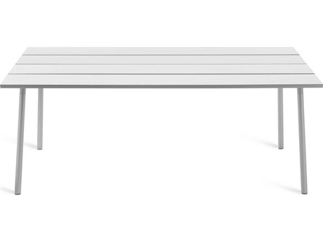 Emeco Run By Sam Hecht And Kim Colin Rectangular Metal Aluminum Anodized Dining Table