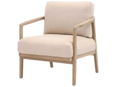 Essentials for Living Bella Antique Harbor Beige Fabric Accent Chair