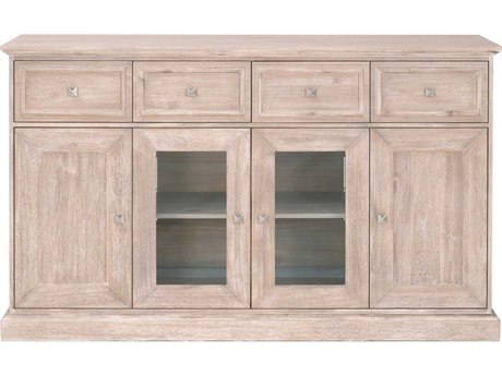 Essentials for Living Traditions 70" Acacia Wood Natural Gray Sideboard