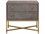 Essentials for Living Traditions Strand Shagreen 32" Wide 2-Drawers White Acacia Wood Nightstand  ESL6121PRLSHGGLD
