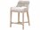 Essentials for Living Woven Tapestry Fabric Upholstered Mahogany Wood Dove White Speckle Natural Gray Counter Stool  ESL6850CSDOVWHTNG