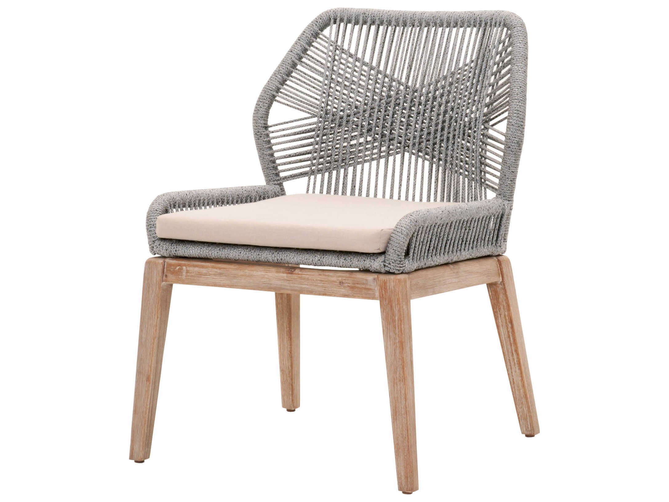 Essentials for Living Woven Platinum, Light Gray / Stone Wash Side