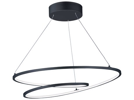 ET2 Cycle 1-Light Black LED Pendant