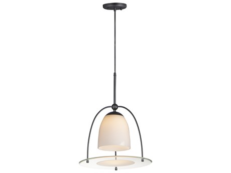 ET2 Focal Point 1-Light Black LED Bell Pendant