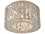 ET2 Inca Bronze Seven-Light 16'' Wide Xenon Flush Mount Light  ET2E2130010BZ