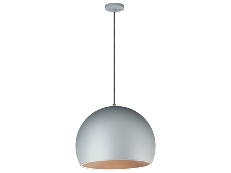 ET2 Palla 1-Light Dark Grey Coffee Brown LED Dome Pendant