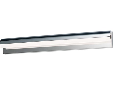 ET2 Waterfall 1-Light Polished Chrome LED Vanity Light