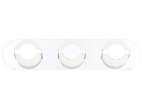 Eurofase Balewood 3-Light Chrome LED Vanity Light