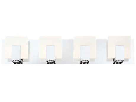 Eurofase Canmore 4-Light Chrome LED Vanity Light