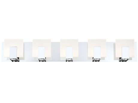 Eurofase Canmore 5-Light Chrome LED Vanity Light
