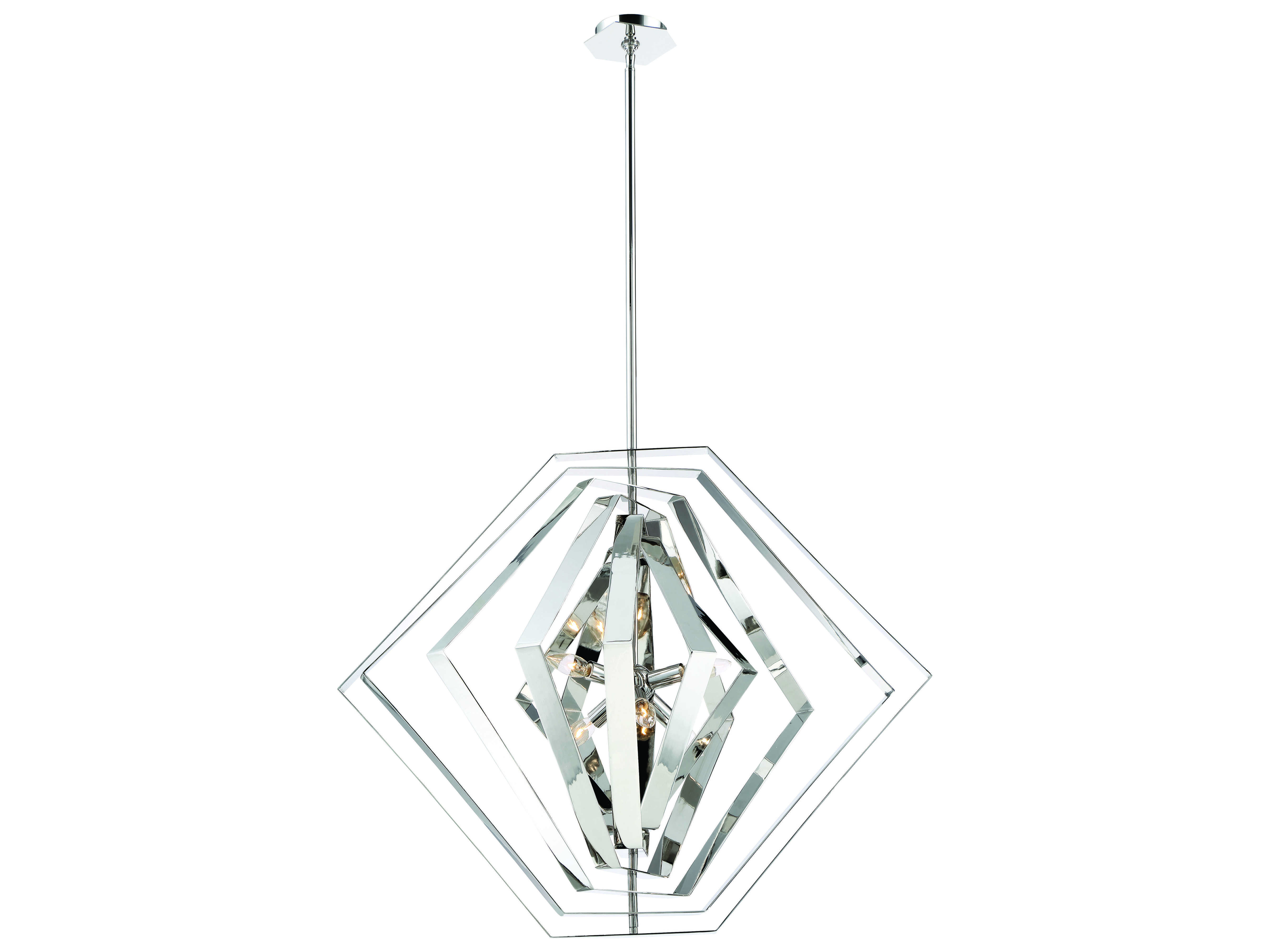 Eurofase Downtown 6 - Light Geometric Pendant | EUL31887014