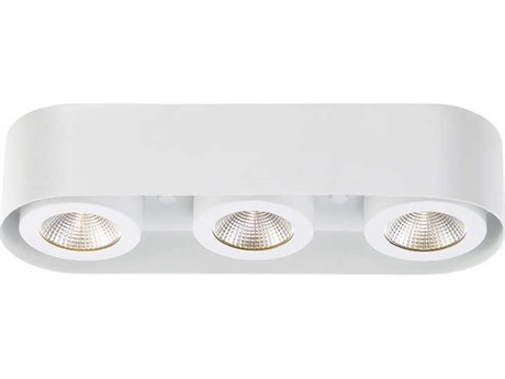 Eurofase Nymark 3-Light White LED Round Flush Mount