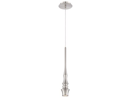 Eurofase Sano 1-Light Satin Nickel Mini Pendant