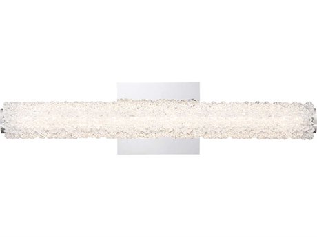 Eurofase Sassi Chrome Crystal LED Vanity Light