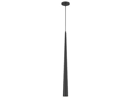 Eurofase Sliver 1-Light Black Mini Pendant