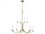 Feiss Westerly Smith Steel 12-light 42'' Wide Large Chandelier  FEICC10712SMS