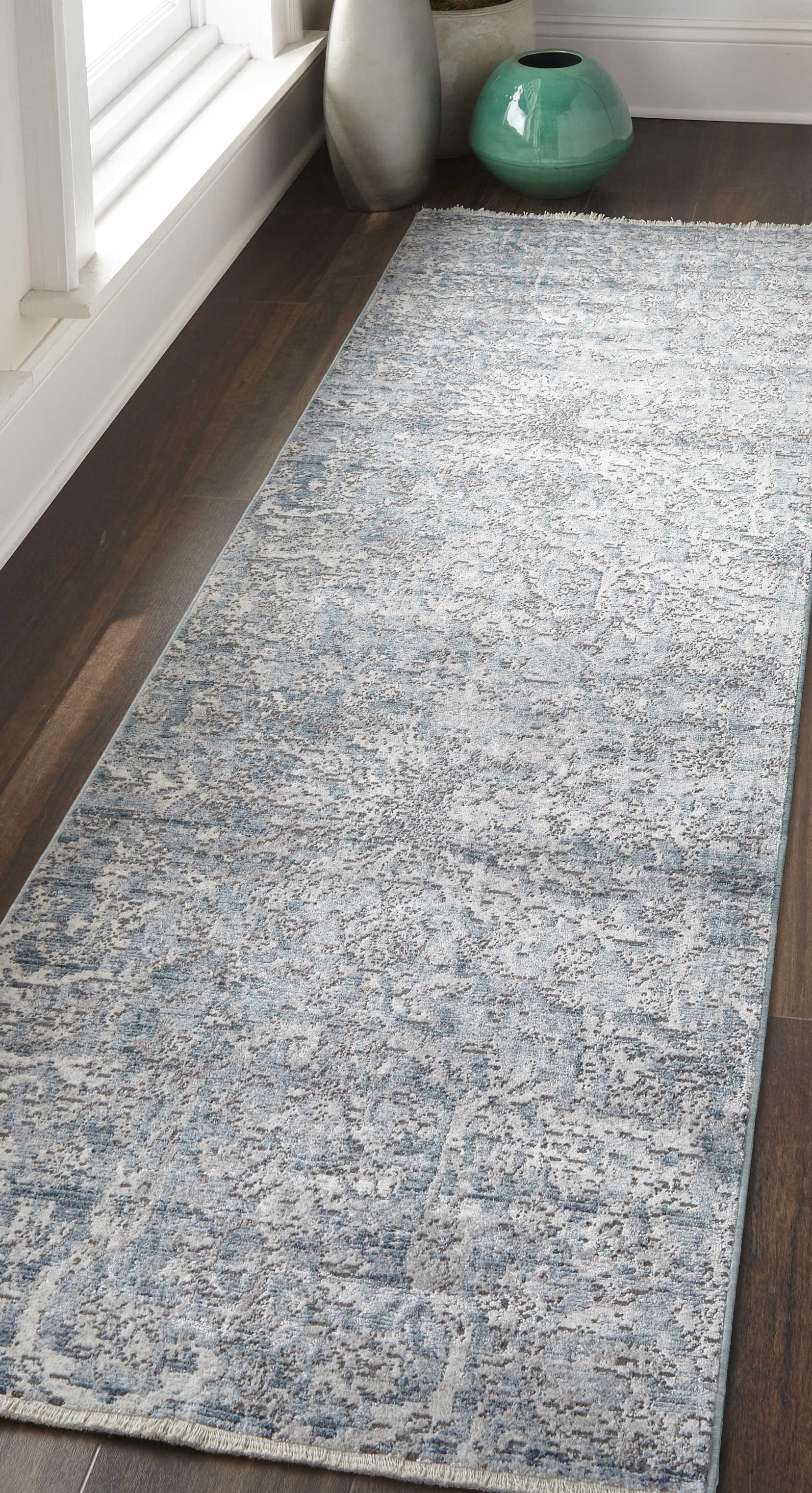 Feizy Rugs Cecily Atlantic 2 3 X 8 Runner Rug 3574f Run 8 Runner Rug Hover To Zoom
